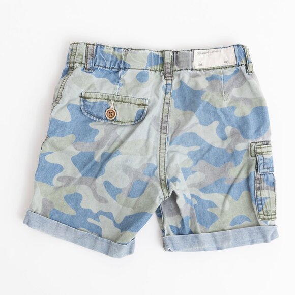 Zara BabyBoy Camo Cargo Shorts - Picture 2 of 2